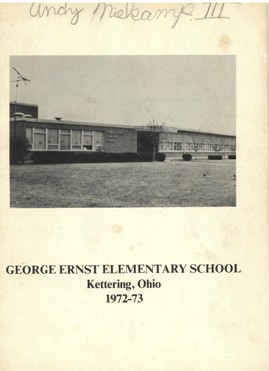 Kettering George Ernst Elementary School Yearbook 1972-1973 Cover