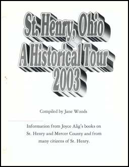 St Henry Ohio Historical Tour 2003 Cover