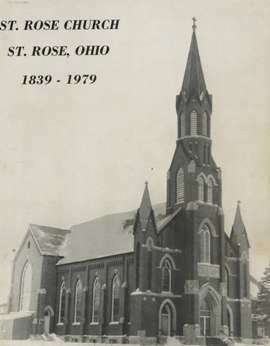 Saint Rose Church 1839-1989 Cover